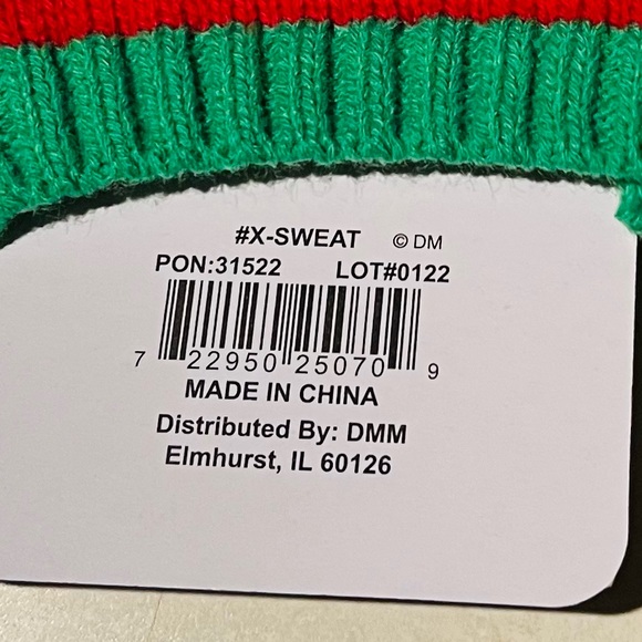 Lot of 2 Uncle Bob’s Ugly Knitted Bottle Sweater NWT - Picture 6 of 6